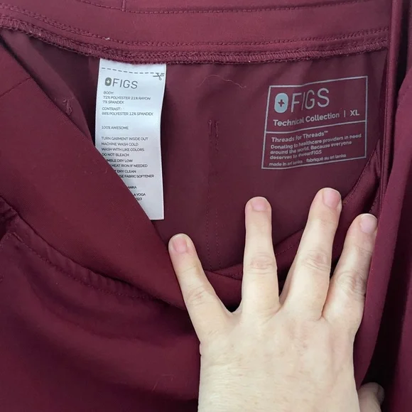 Set of 2 Figs scrub pants XL petite - Picture 4 of 7